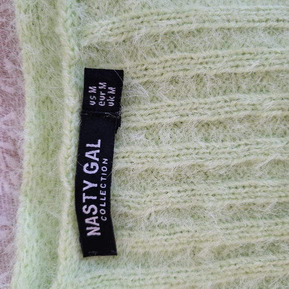 Nasty Gal Lime Green Sweater - Picture 2 of 5